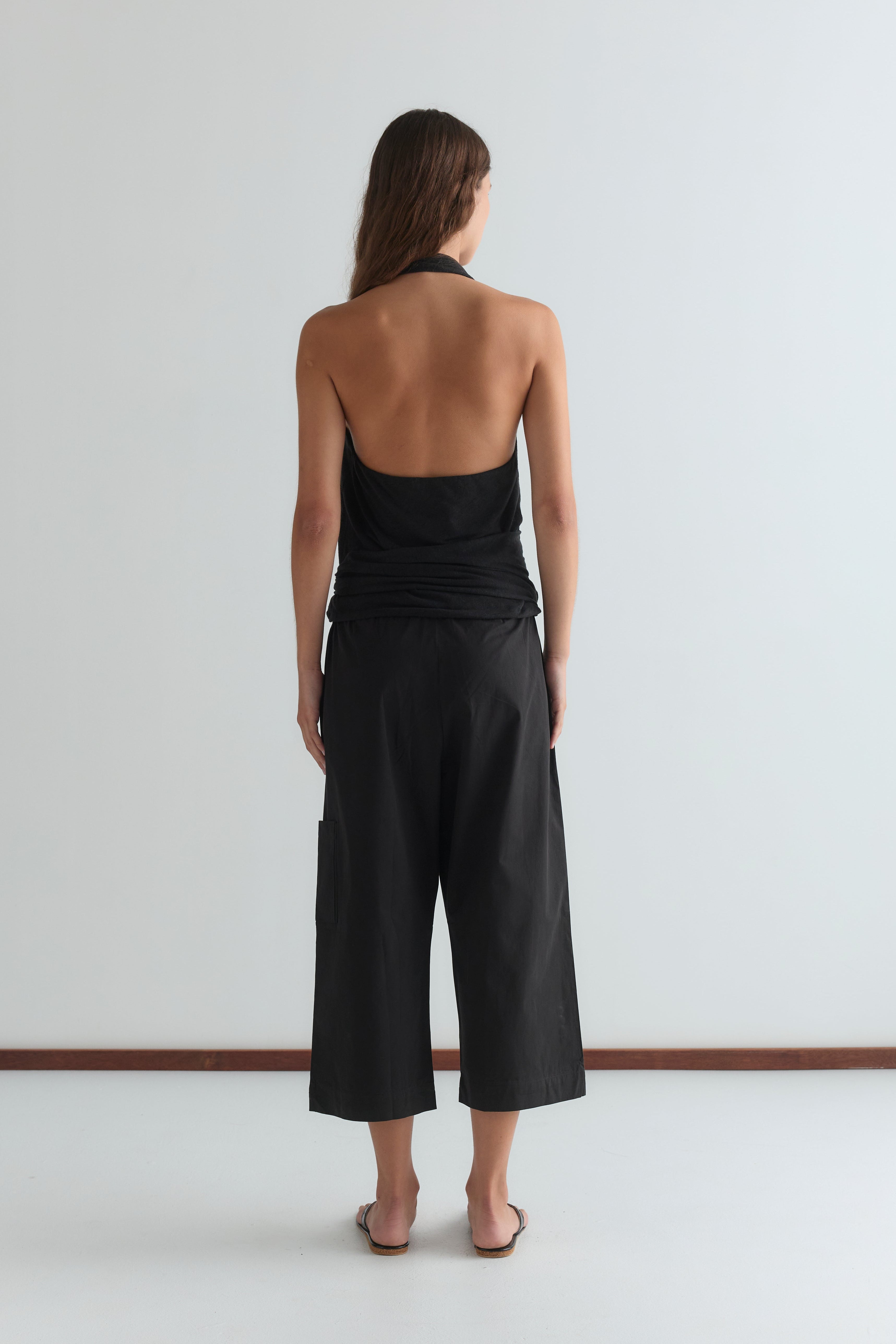 Mid Pocket Short - Black – Deiji Studios US