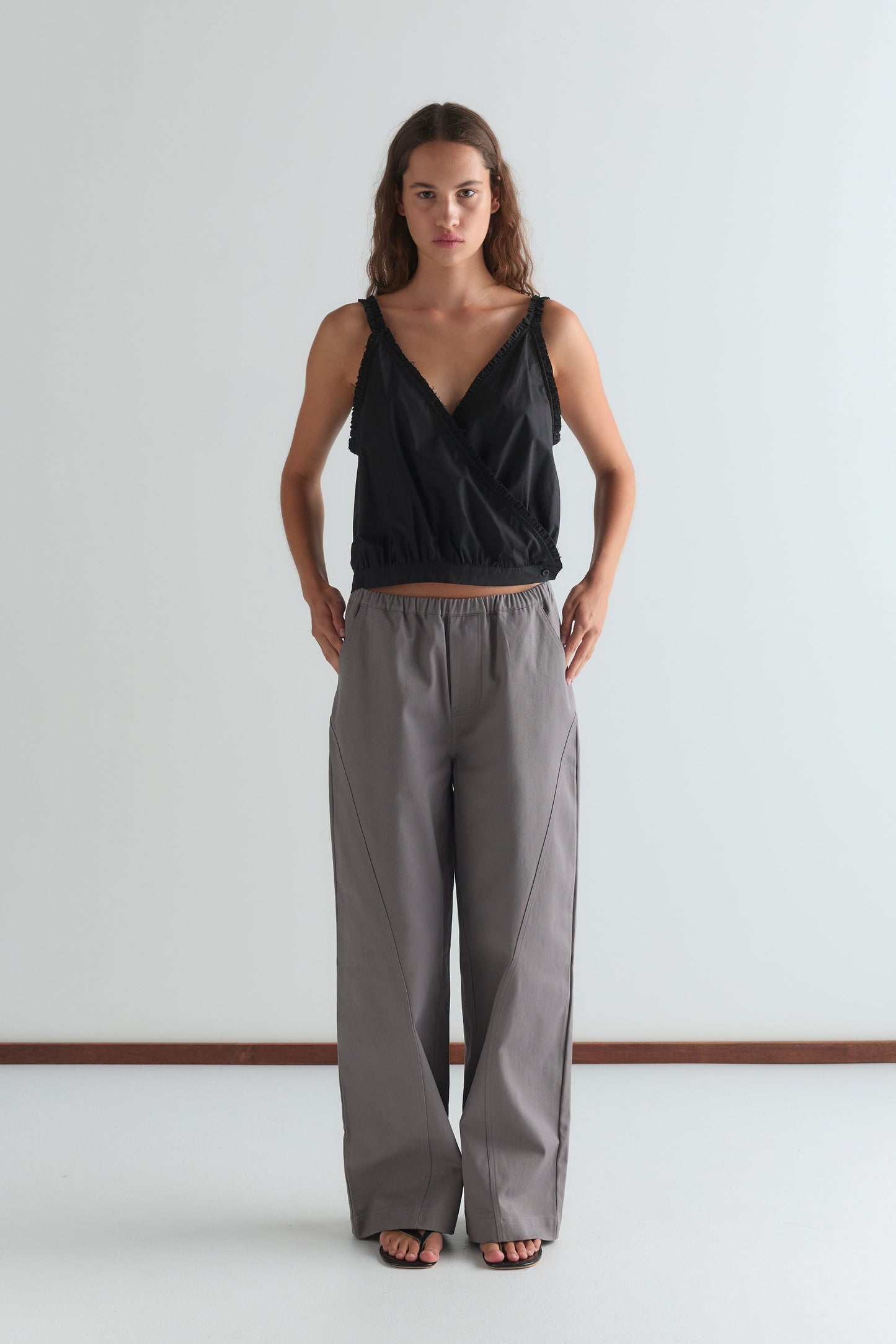 Curve Pant - Lavender Smoke