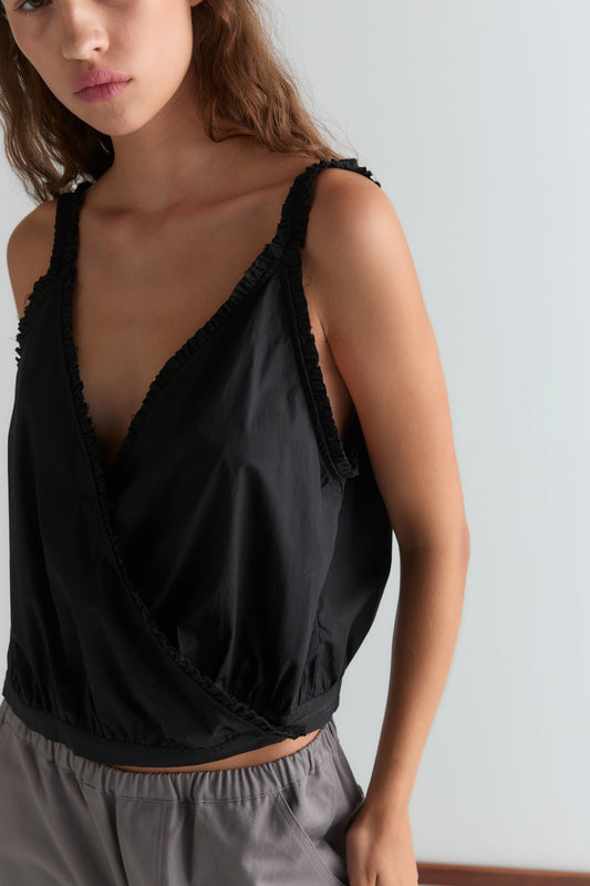 Overlie Top - Black