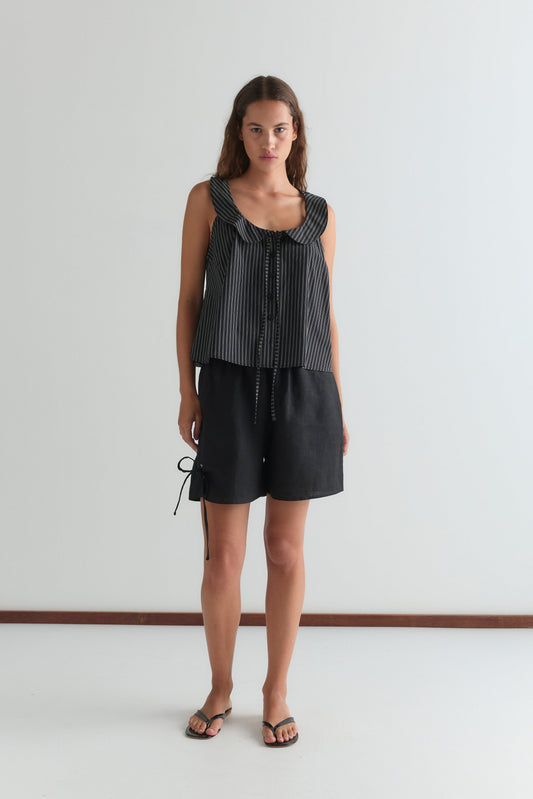 Eyelet Short - Black
