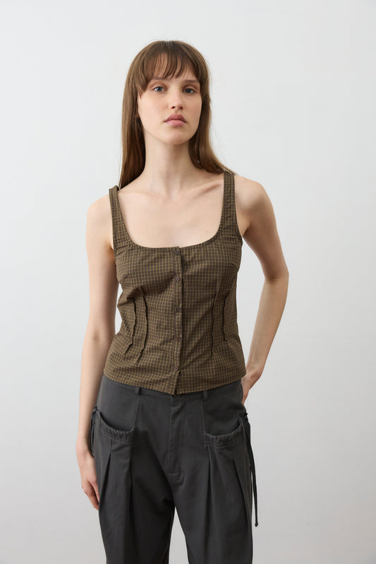 Cinched Pocket Pant - Charcoal