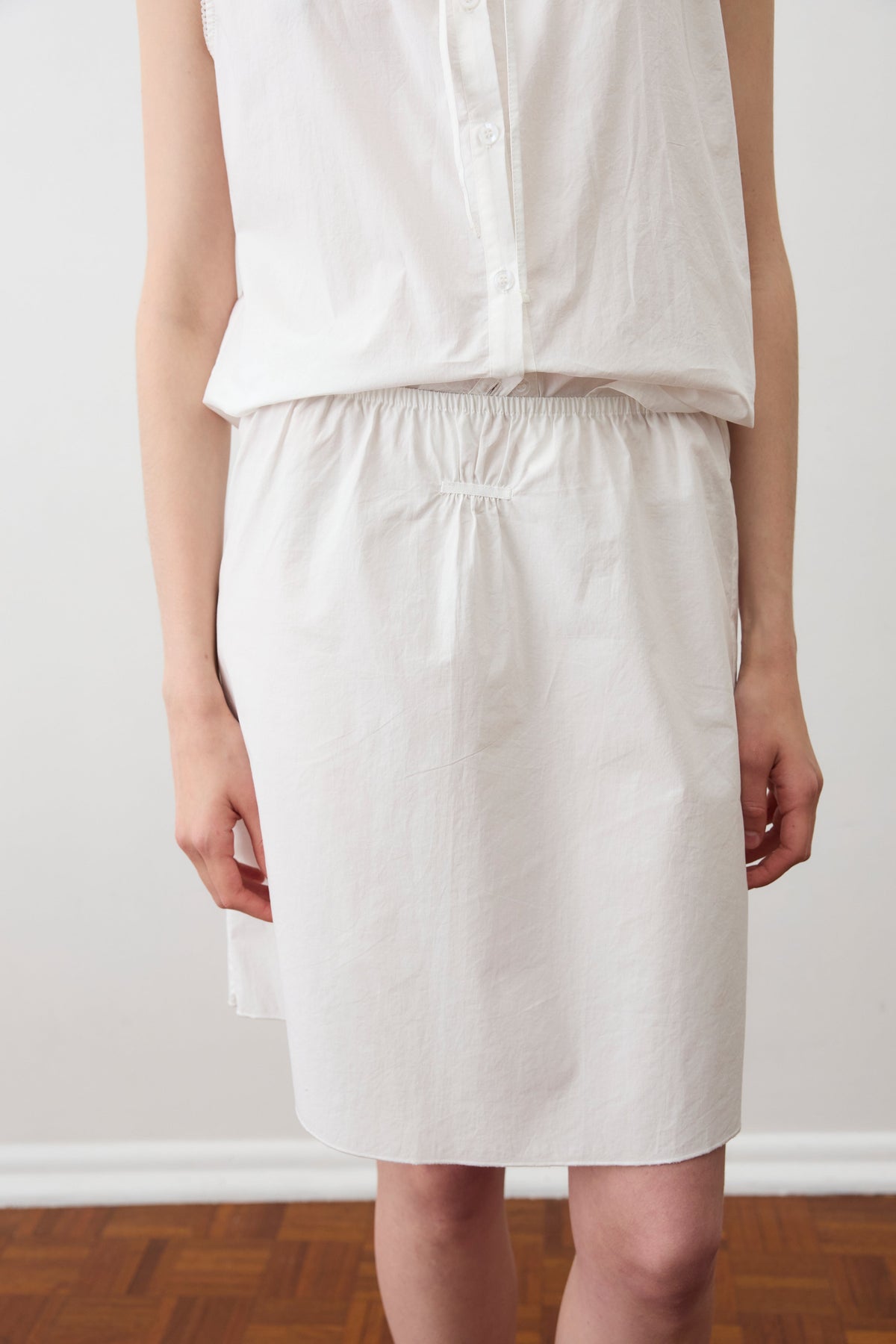 Ribbon Skirt - White