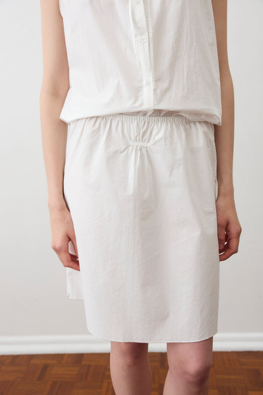 Ribbon Skirt - White