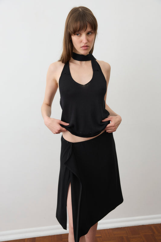Jersey Skirt - Black
