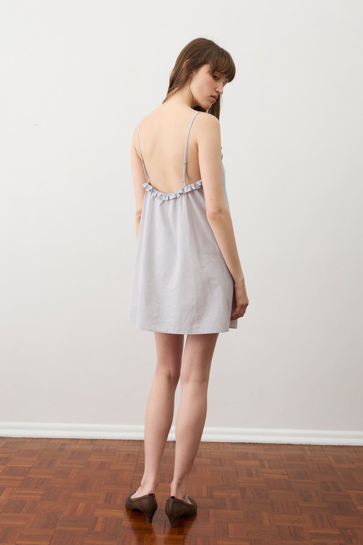 Bias Mini Dress - Dream Stripe