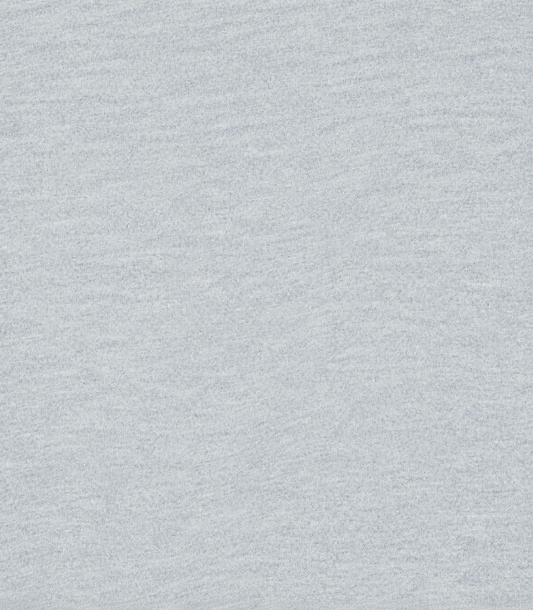 Close-up of the Wided Longsleeve - Grey Marle fabric by Deiji Studios: a soft grey marle jersey, shown flat.