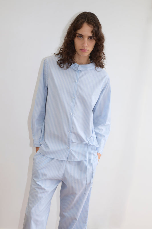 Left Set - Lake Blue Stripe
