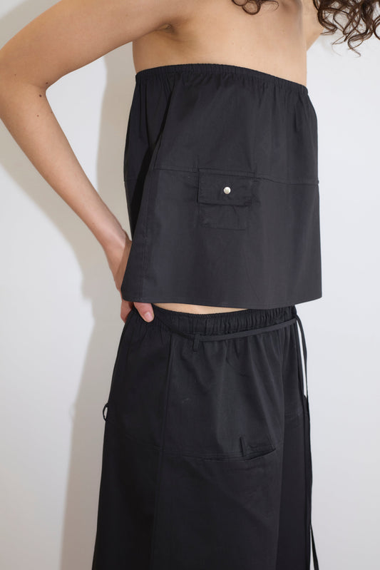 Pocket Skirt - Black