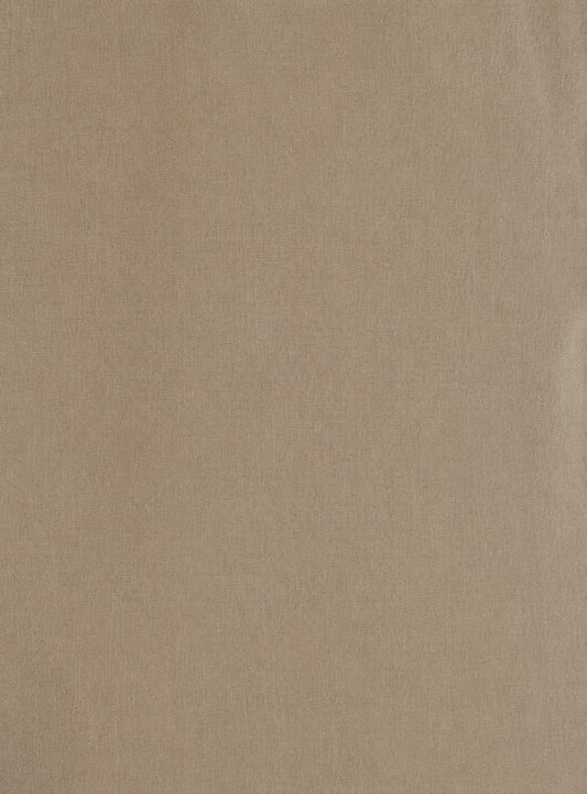 Close-up of the Drawcord Pocket Pant - Khaki fabric by Deiji Studios: a smooth khaki weave, shown flat.