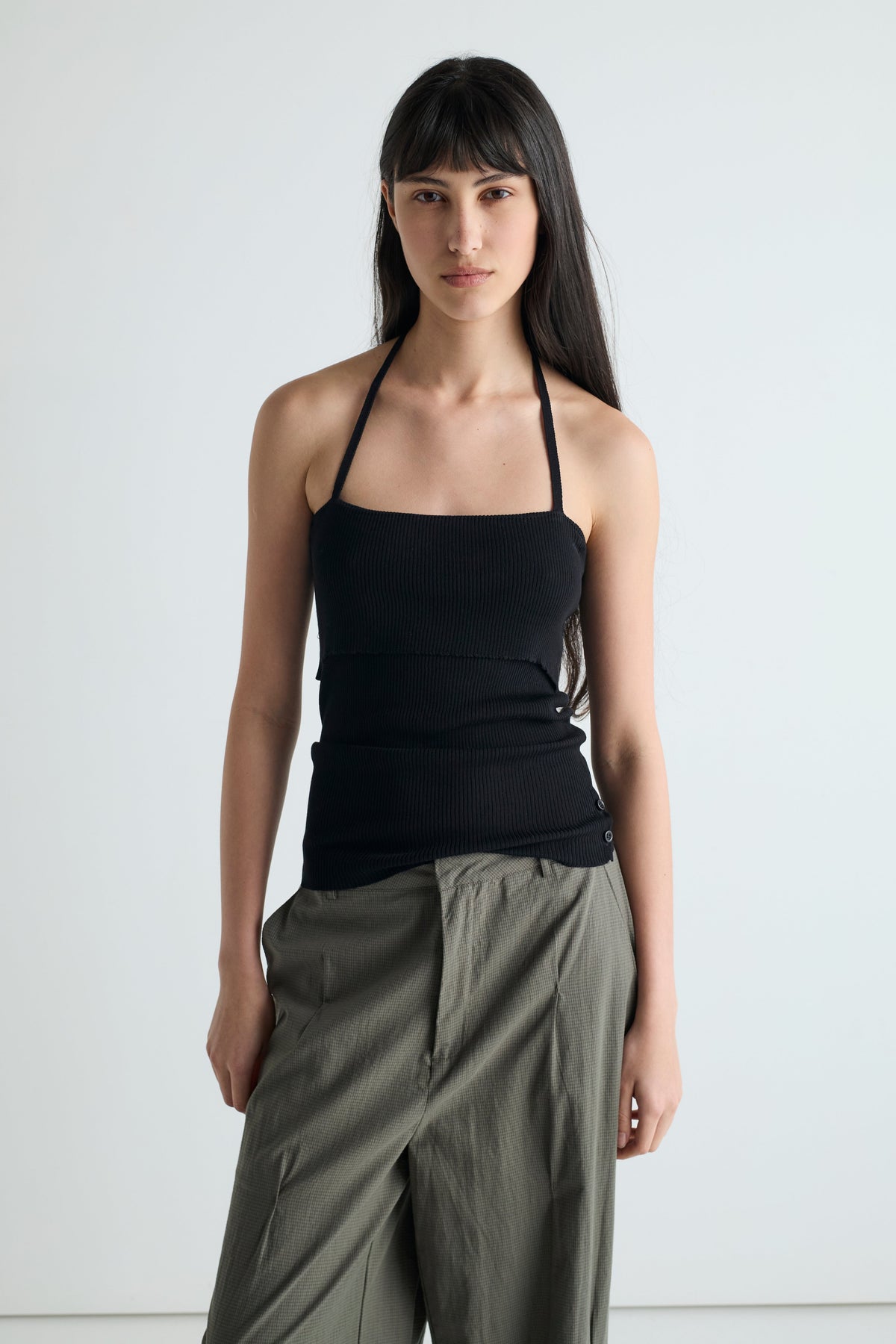 Half Top - Black
