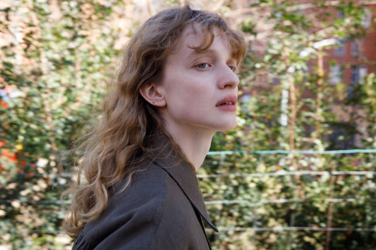 Pintuck Jacket - Khaki Stripe