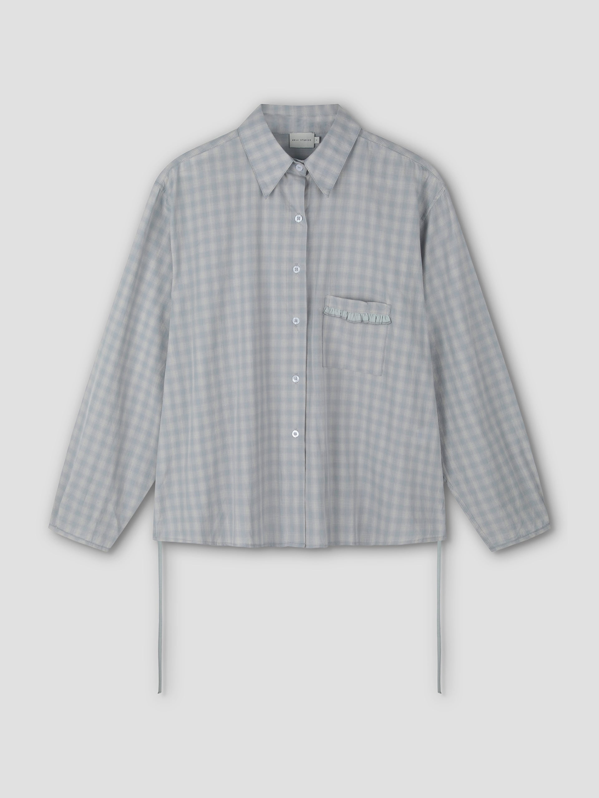 Day Shirt - Blue Check – Deiji Studios US