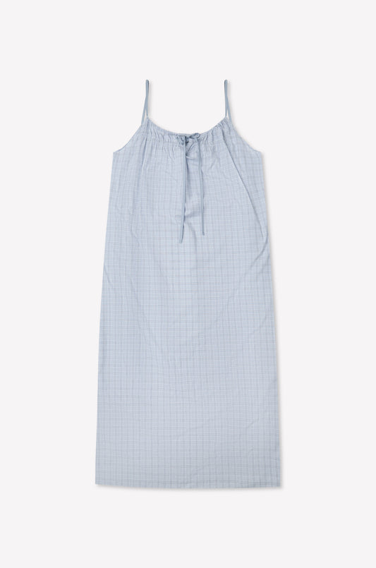 Light Maxi Dress - Powder Check