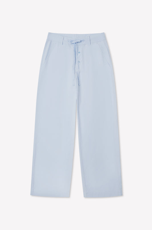 Panel Leg Pant - Powder Blue
