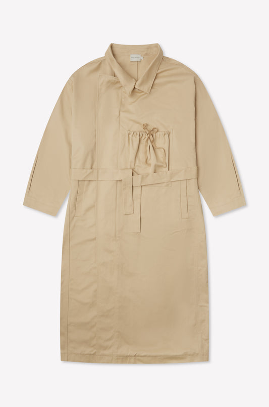 Longline Jacket - Beige