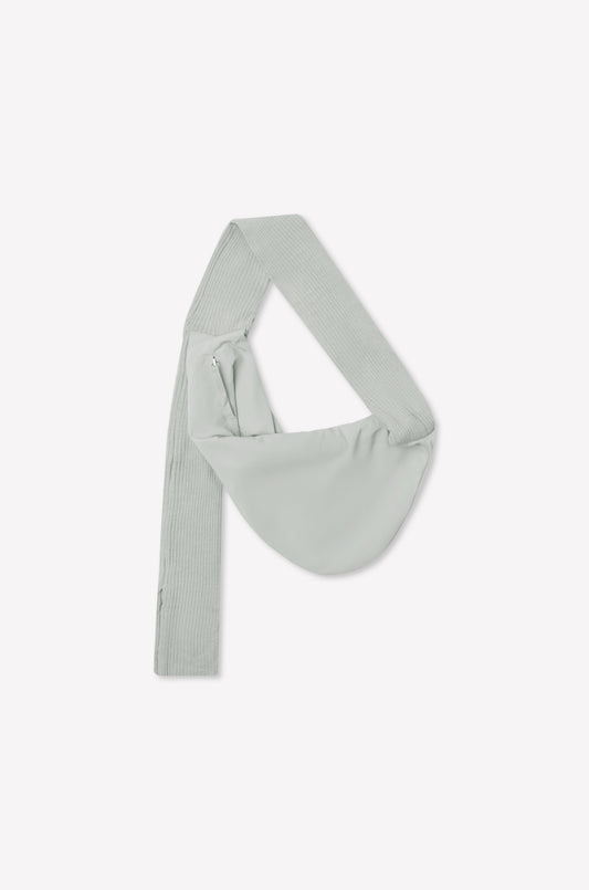 Knit Strap Bag - Baby Blue