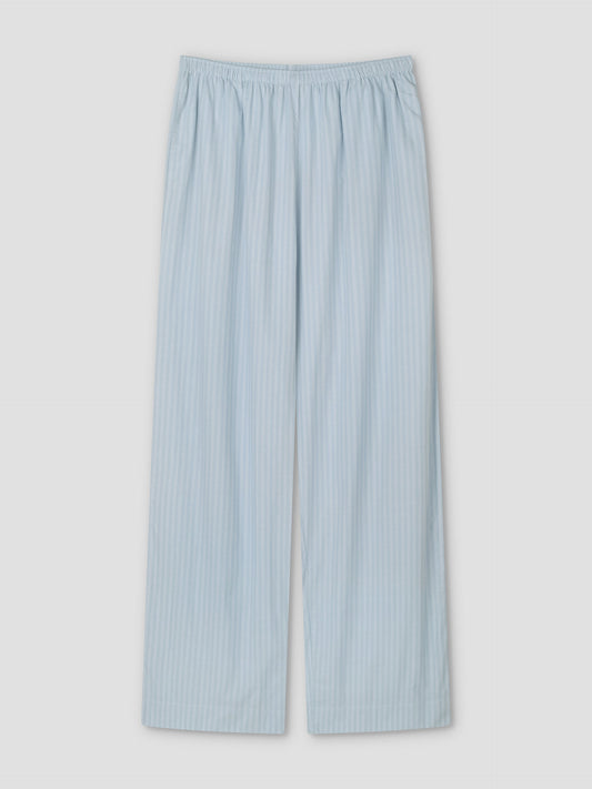 Ease Trouser - Lake Blue Stripe