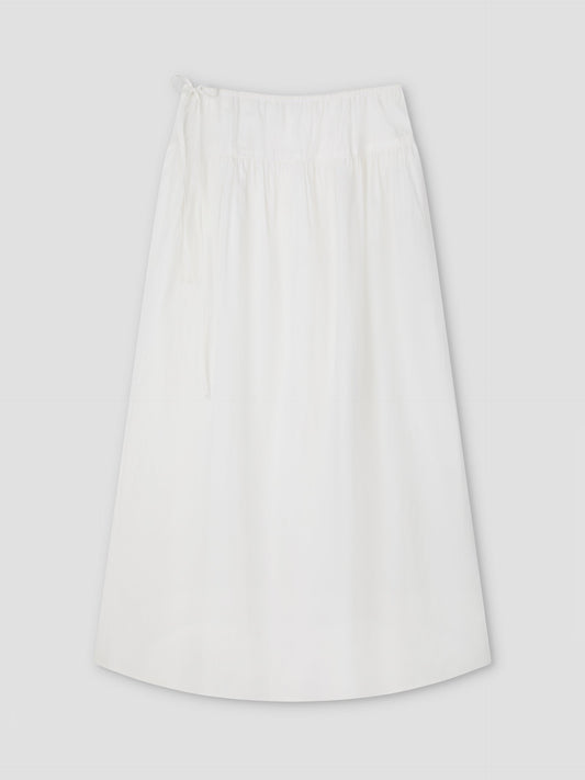 Maxi Skirt - White Texture