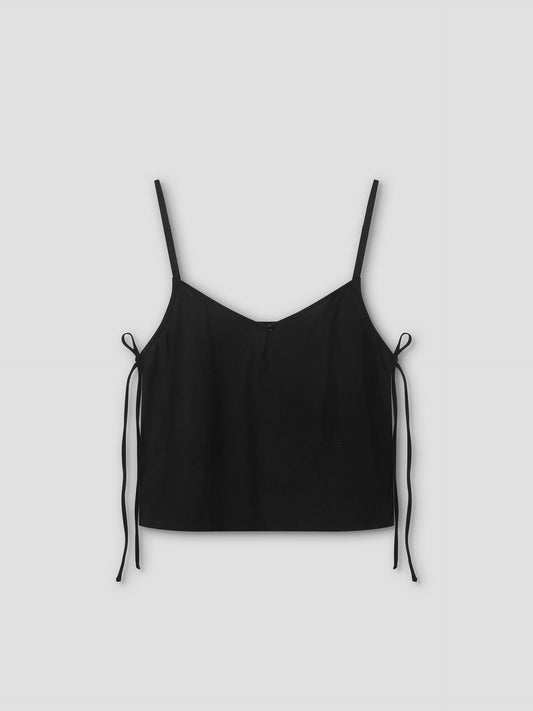 V Neck Cami - Black
