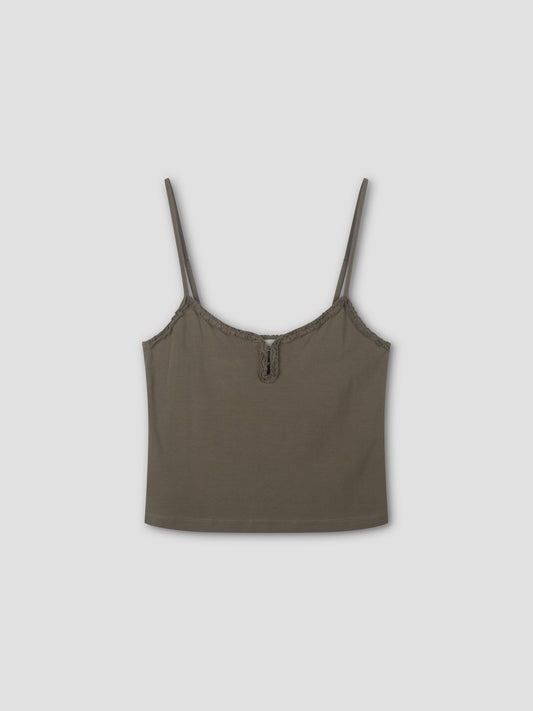 Clasp Singlet - Khaki
