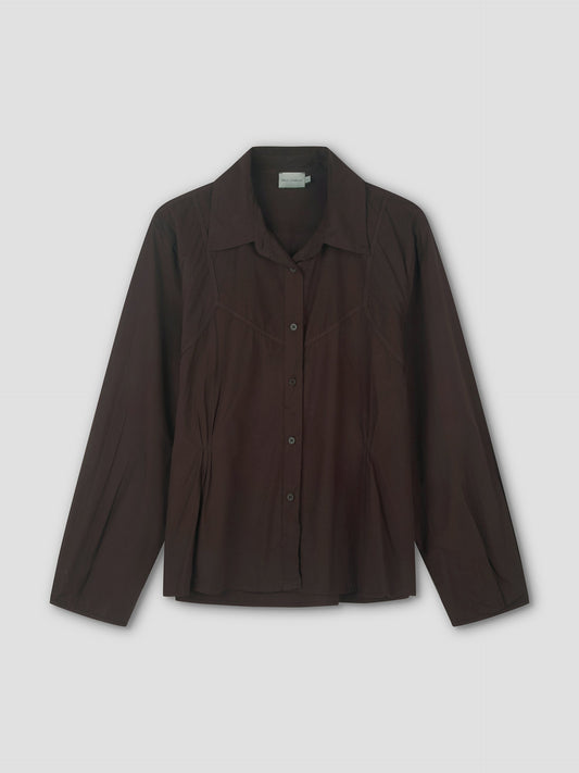 Cami Overshirt - Sepia