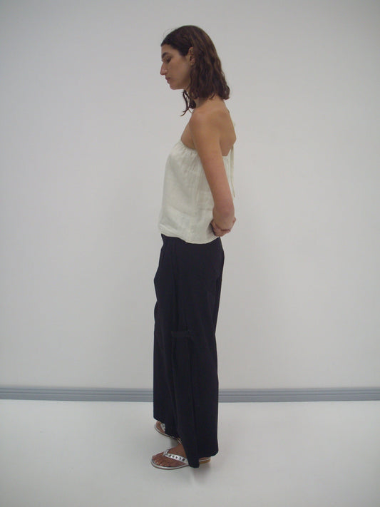 Button Strap Top - Pastel Pistachio