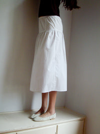 Button Skirt - Pacific Stripe