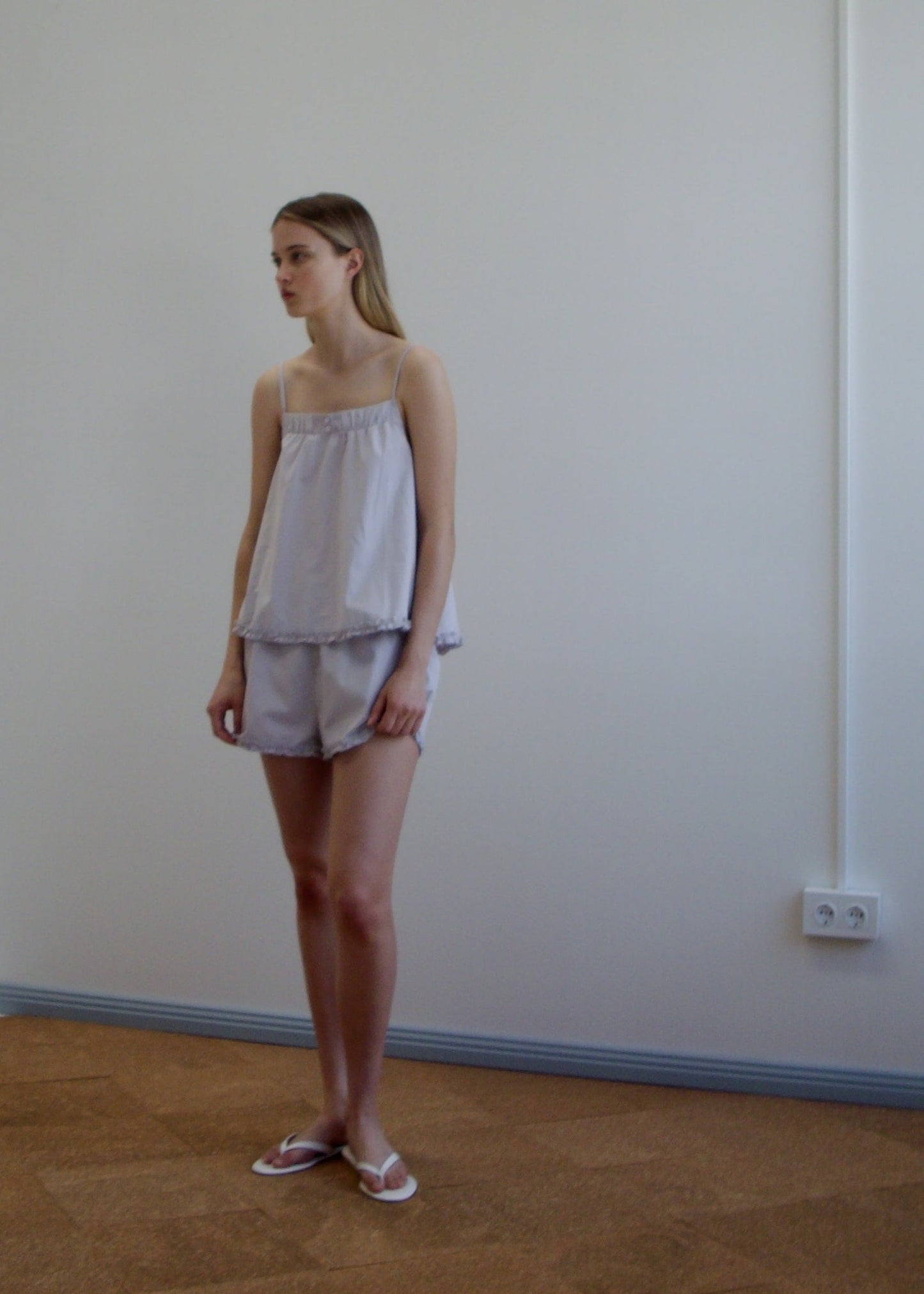 Yoke Set - Lilac Stripe