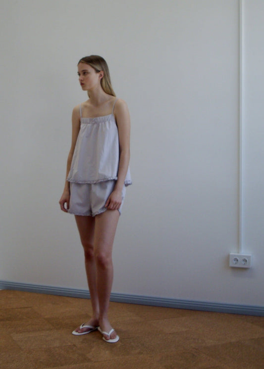 Yoke Set - Lilac Stripe