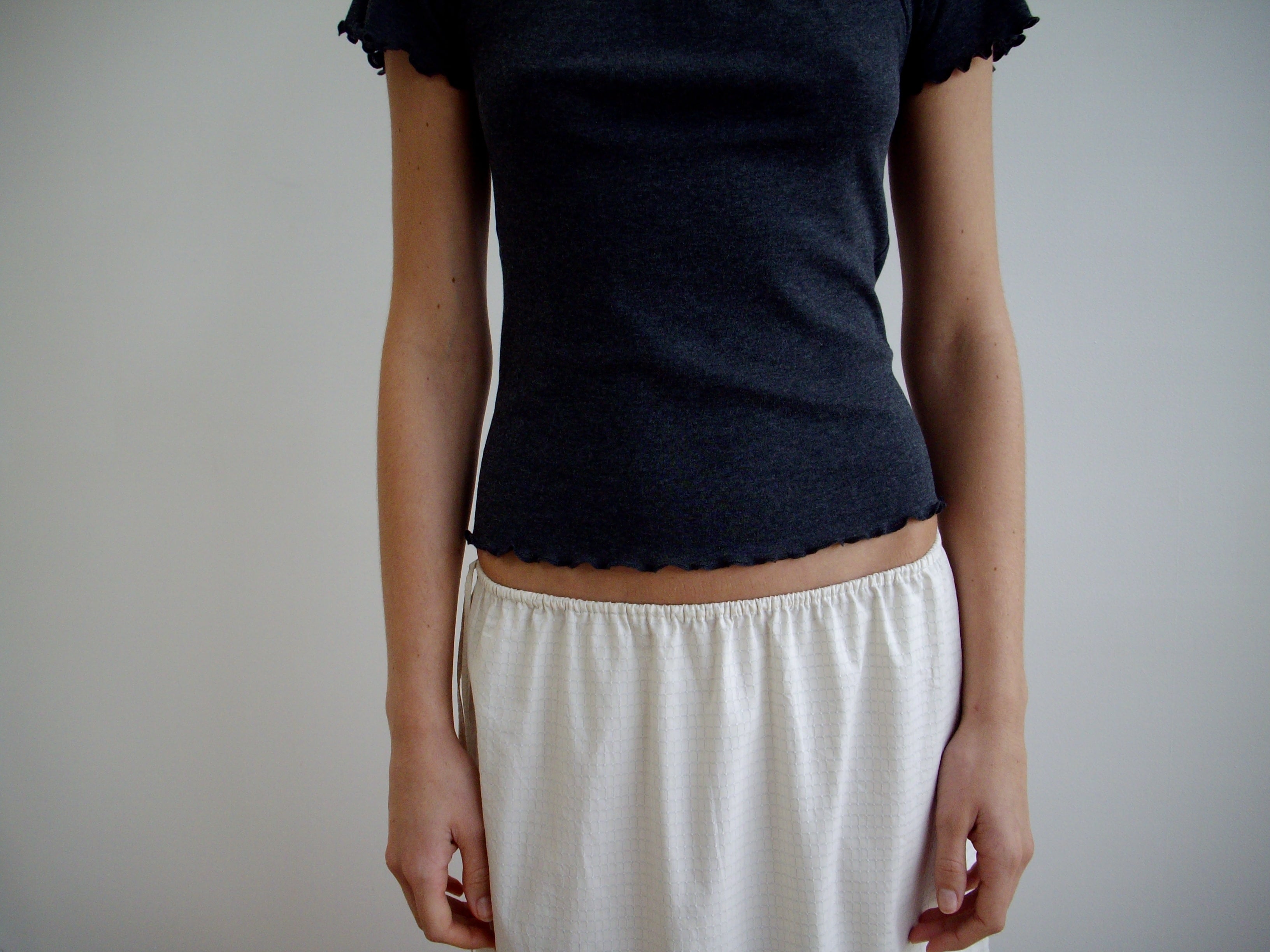 Mid Day Skirt - Bone Check – Deiji Studios US
