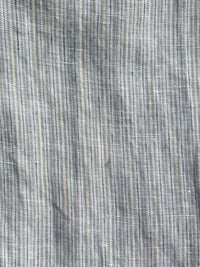 Double Waist Linen Pant - Haze Blue