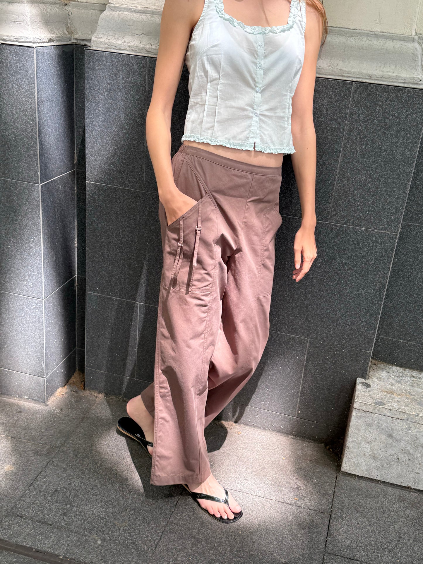 Adjust Pocket Pant  - Sawdust