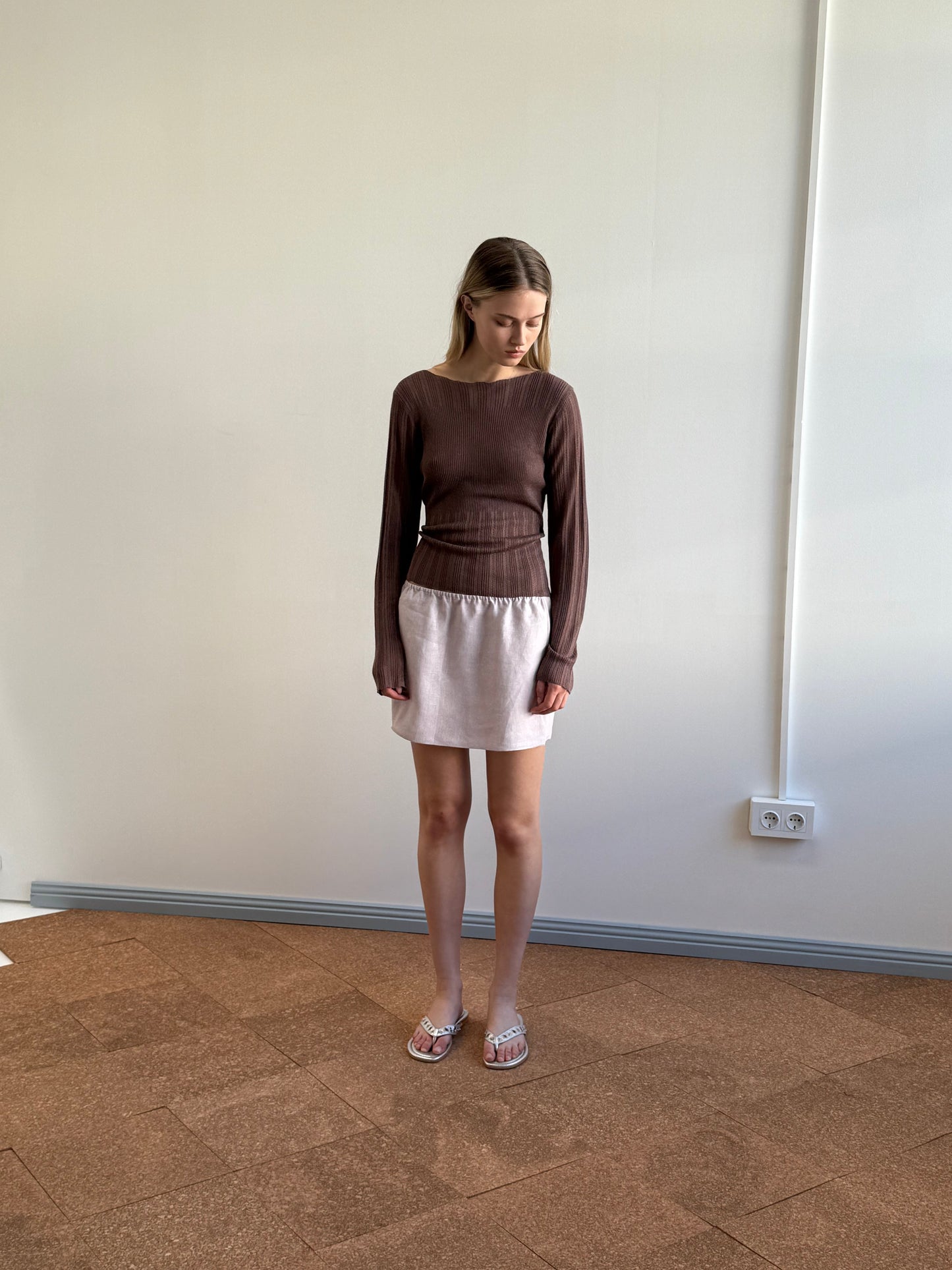 Babylock Skirt  - Lilac