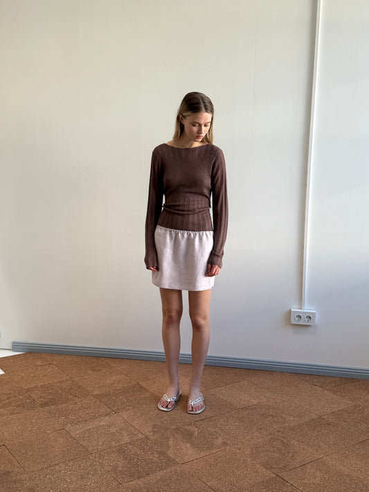 Babylock Skirt  - Lilac