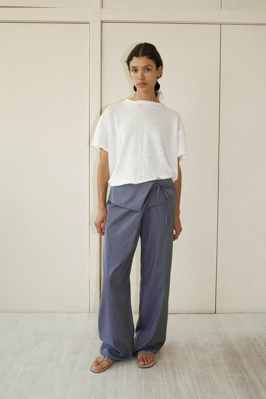 Folded Wool Pant