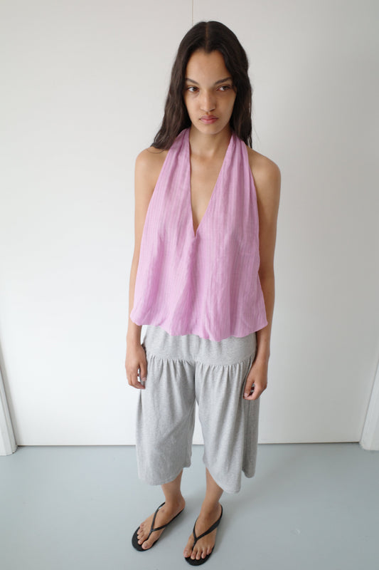 Mid Jersey Lounger - Grey