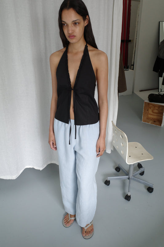 Linen Ease Trouser - Air Check