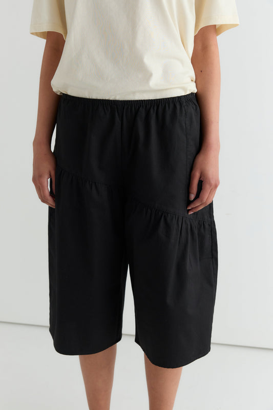 Angled Culotte - Black