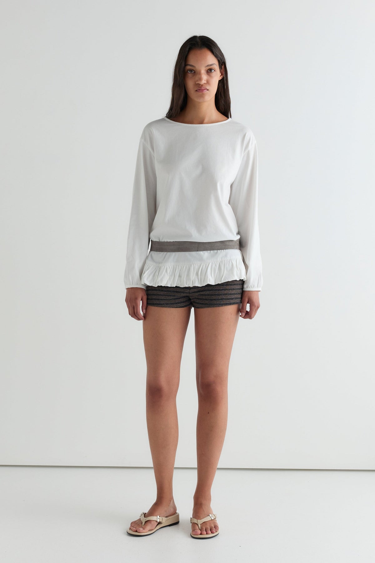 Gather Longsleeve - White