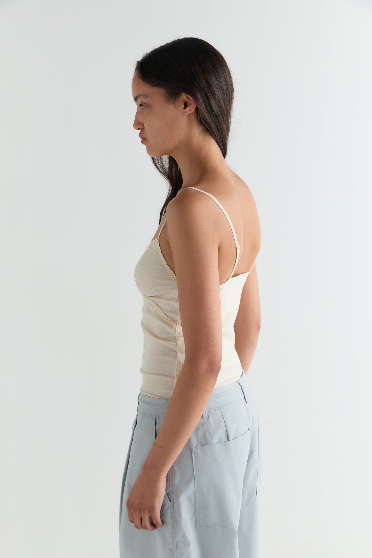 Lace Tank - Off White
