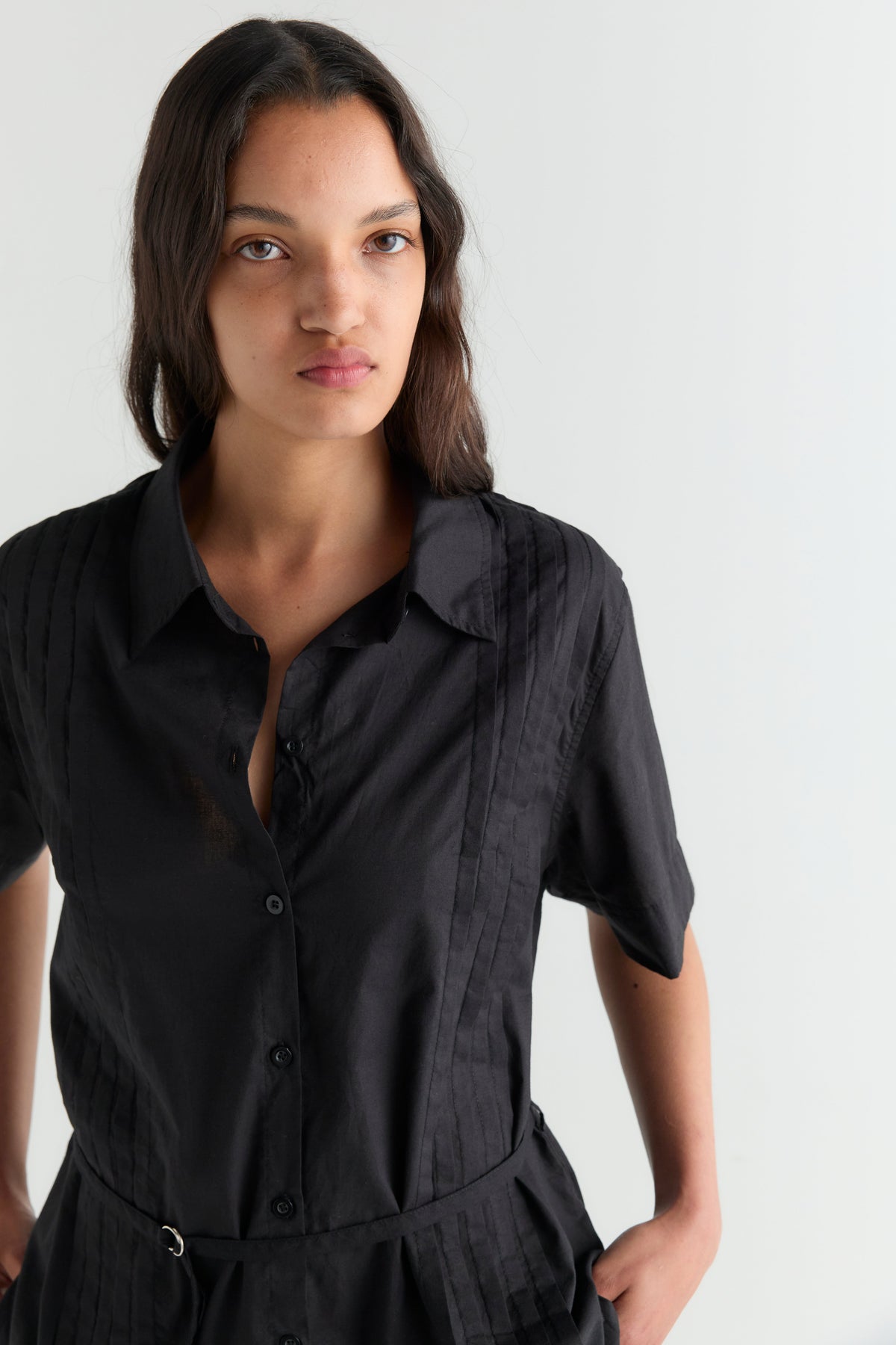 Linear Shirt - Black