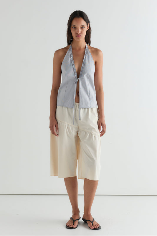 Angled Culotte - Off White