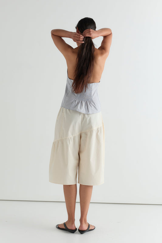 Angled Culotte - Off White