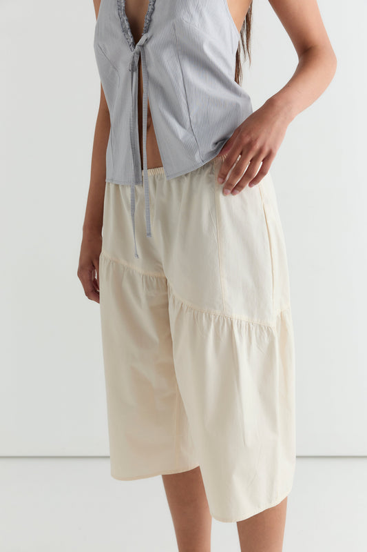 Angled Culotte - Off White
