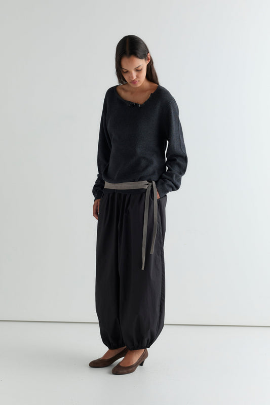 Open Knit - Grey
