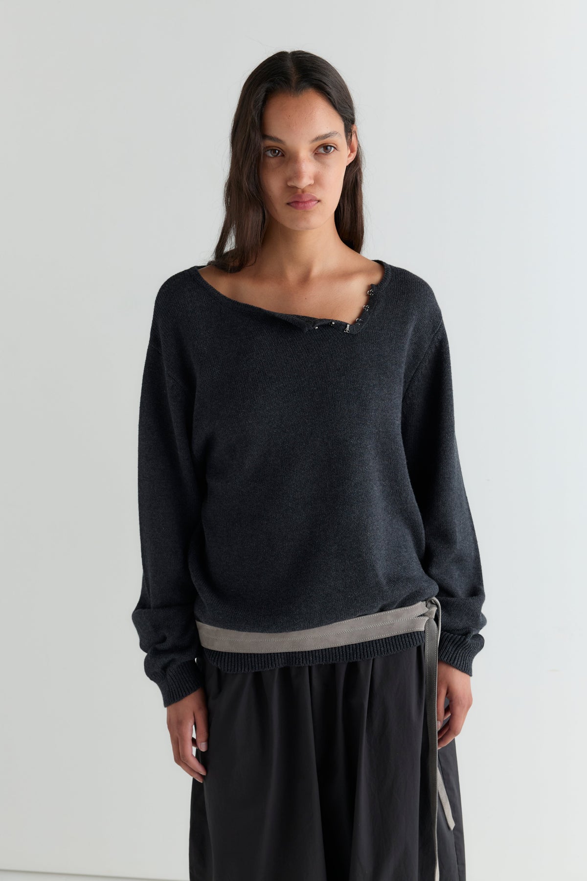 Open Knit - Grey