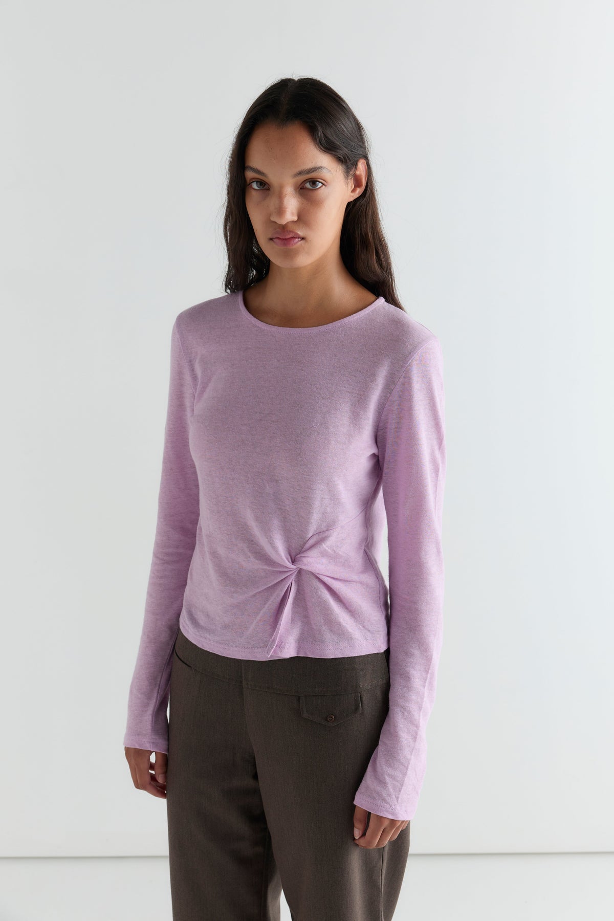 Pocket Capri - Brown