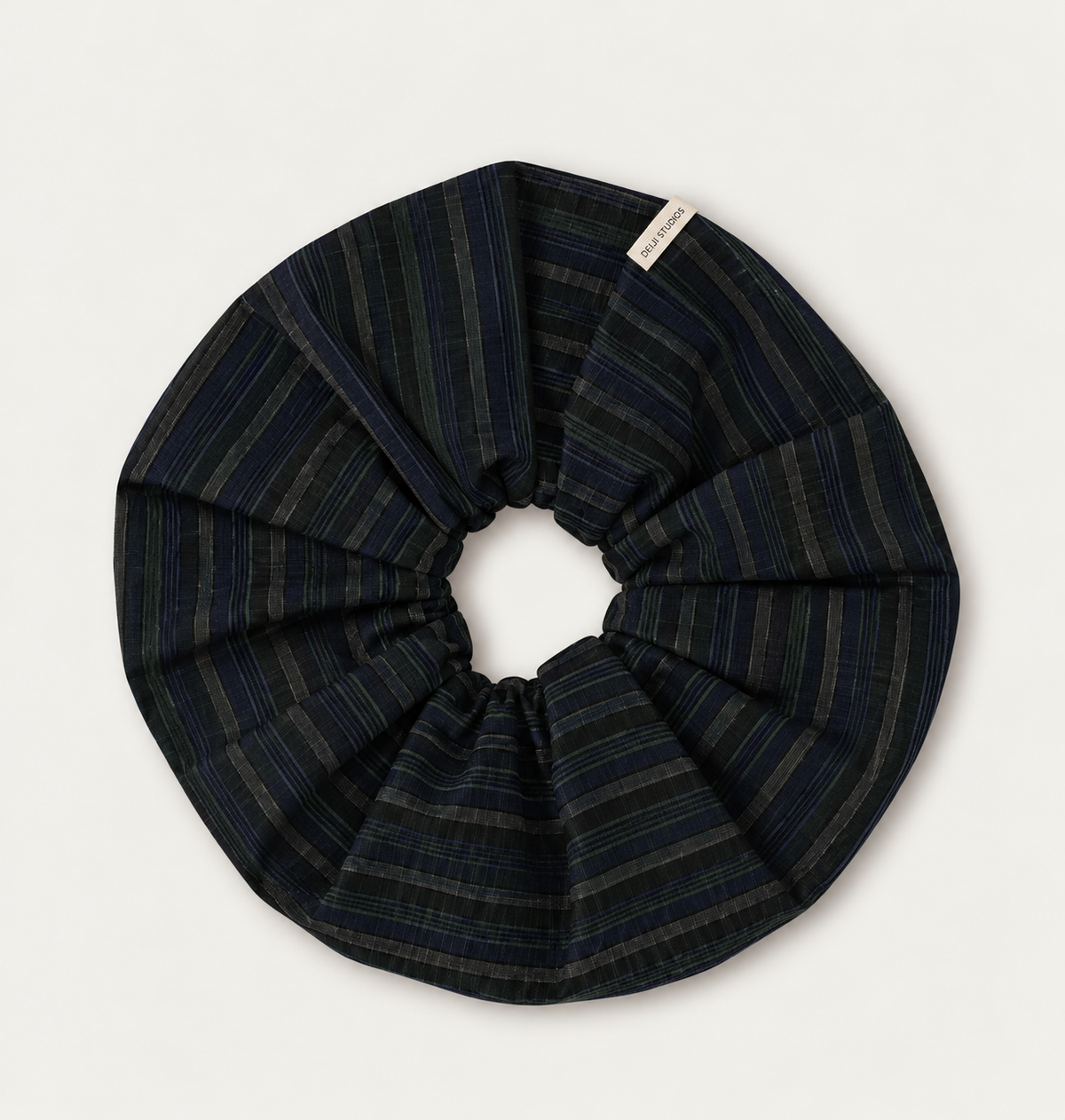 Scrunchie - Navy Stripe