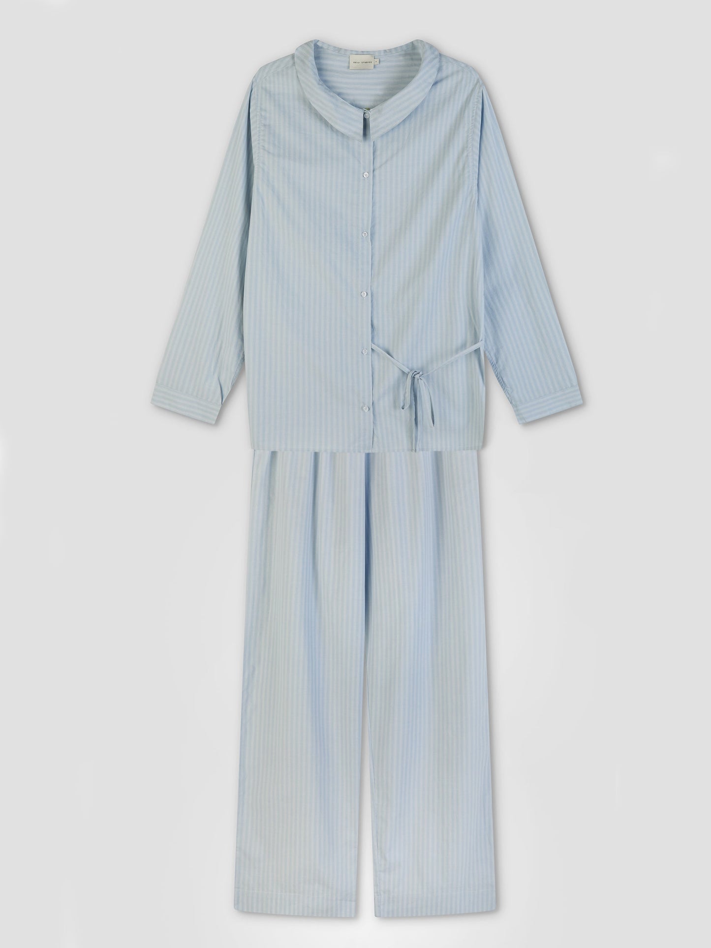Left Set - Lake Blue Stripe