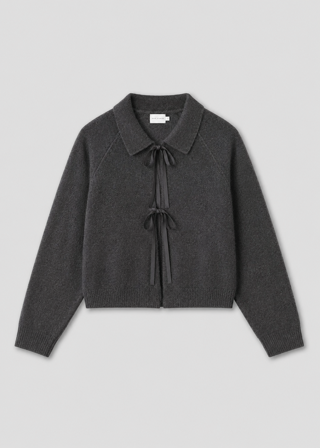 Box Cardigan - Charcoal